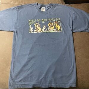 Vintage Where The Wild Things Are Promo Graphic Shirt Movie Book - Men’s L